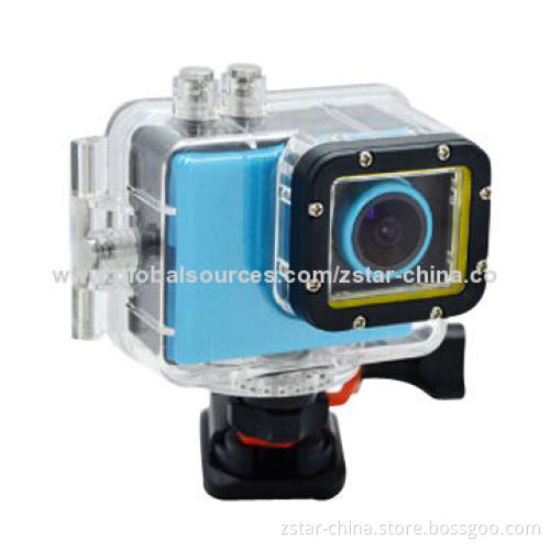 Sports camera, waterproof 60 meters 1080P HD digital recording with audio